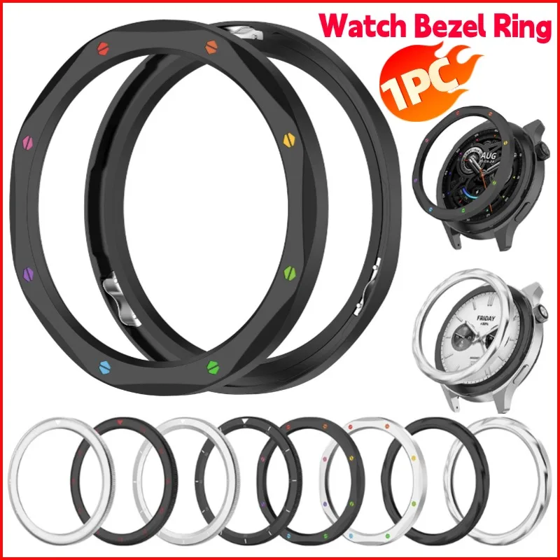 Xiaomi Smartwatch S4 Accessories - Metalowe pierścienie bezelowe do Xiaomi Watch