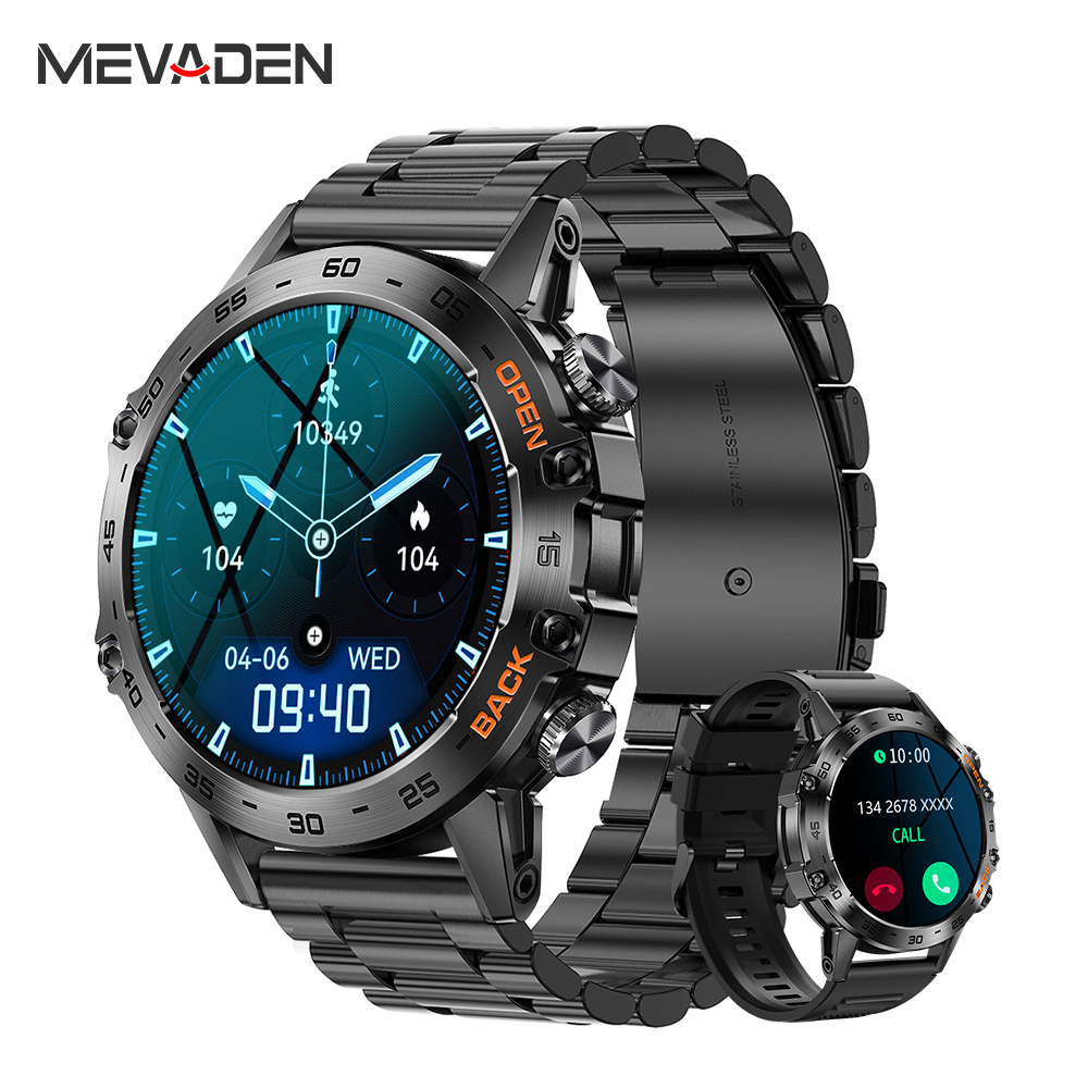 Smartwatch Faces - MEVADEN Steel 1.39 cala Męski Luksusowy