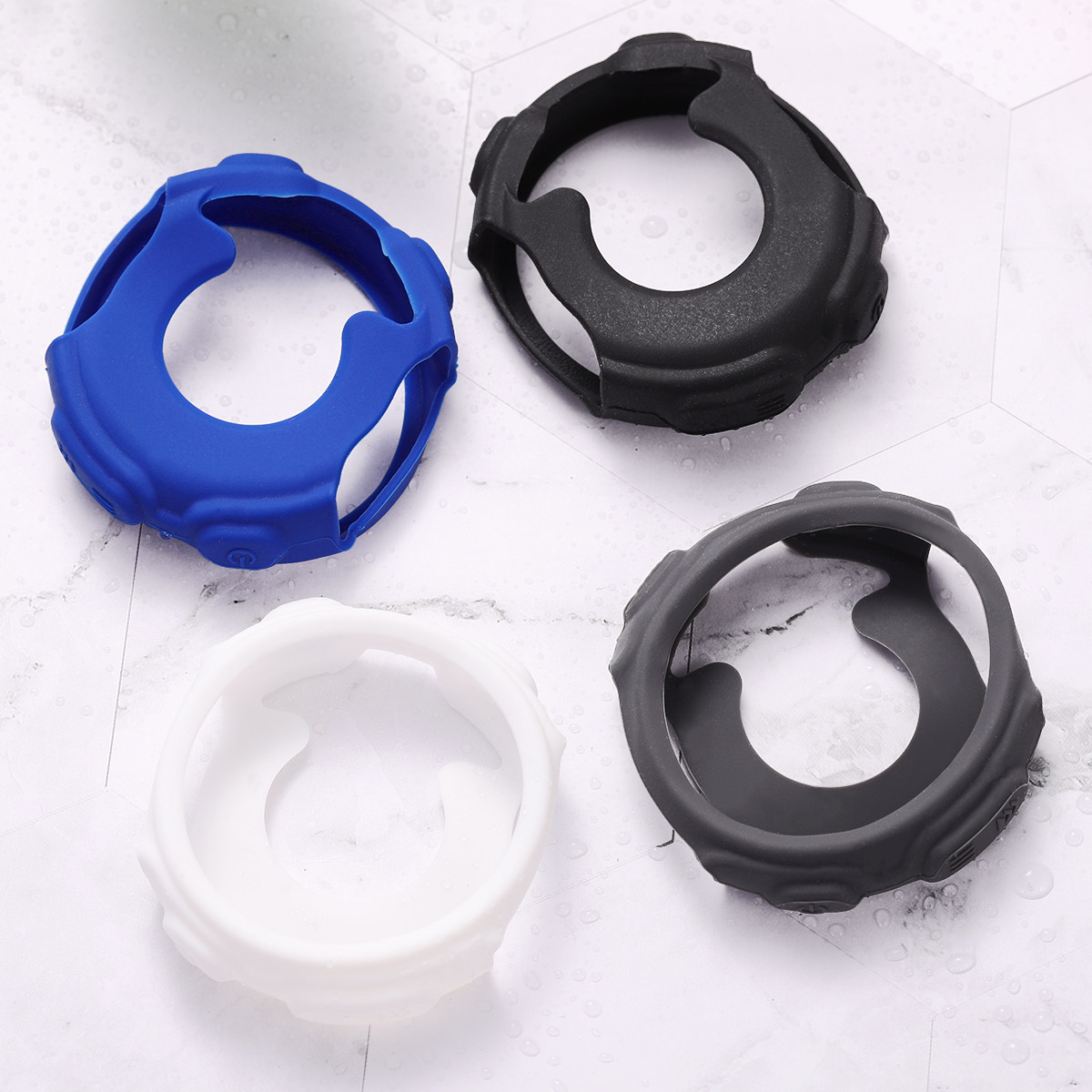Watch Case Bumper - 4 szt. Silikonowe etui ochronne, odporne
