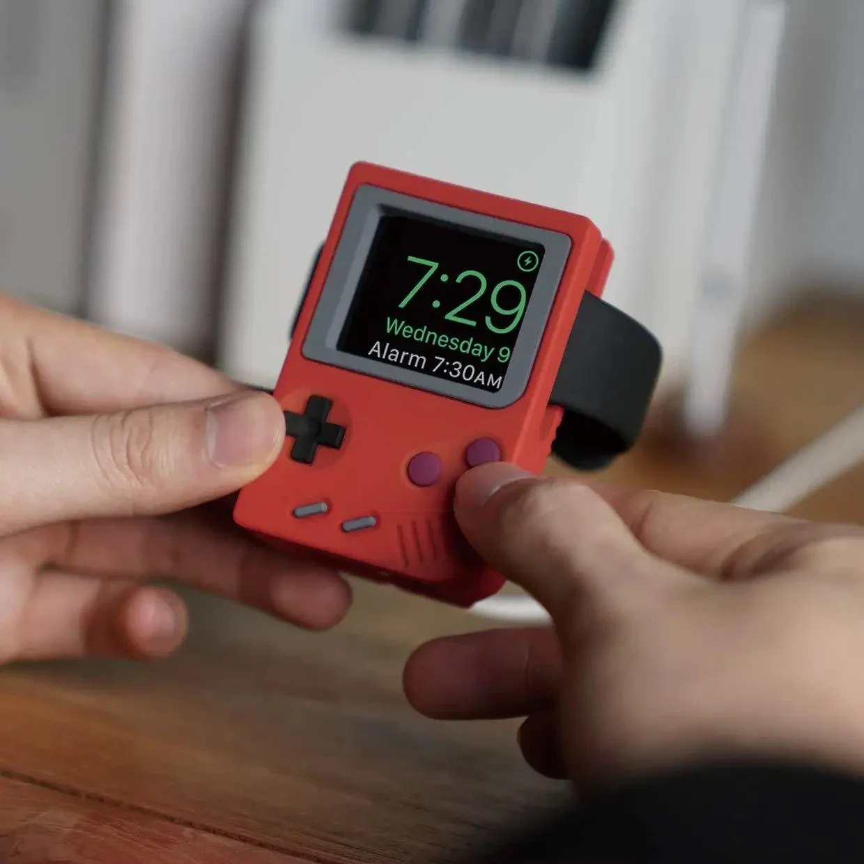Watch Charging Dock - Silikonowy uchwyt na ładowarkę do Apple