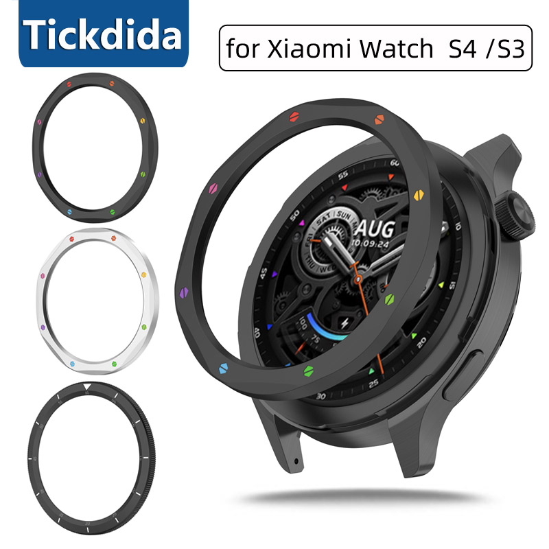 Xiaomi Smartwatch S4 Accessories - Metalowe etui z pierścieniem do zegarka