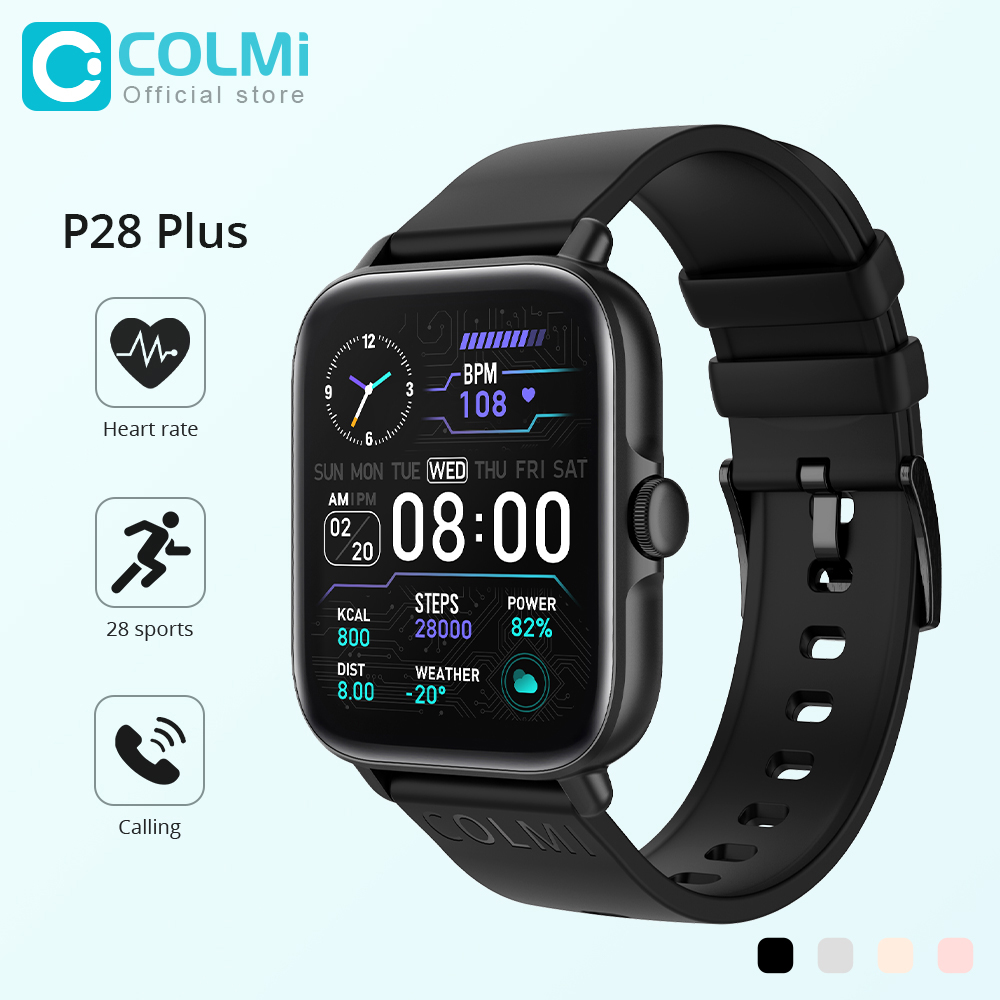 Smartwatch Faces - COLMI P28 Plus Bluetooth Odbieranie połączeń