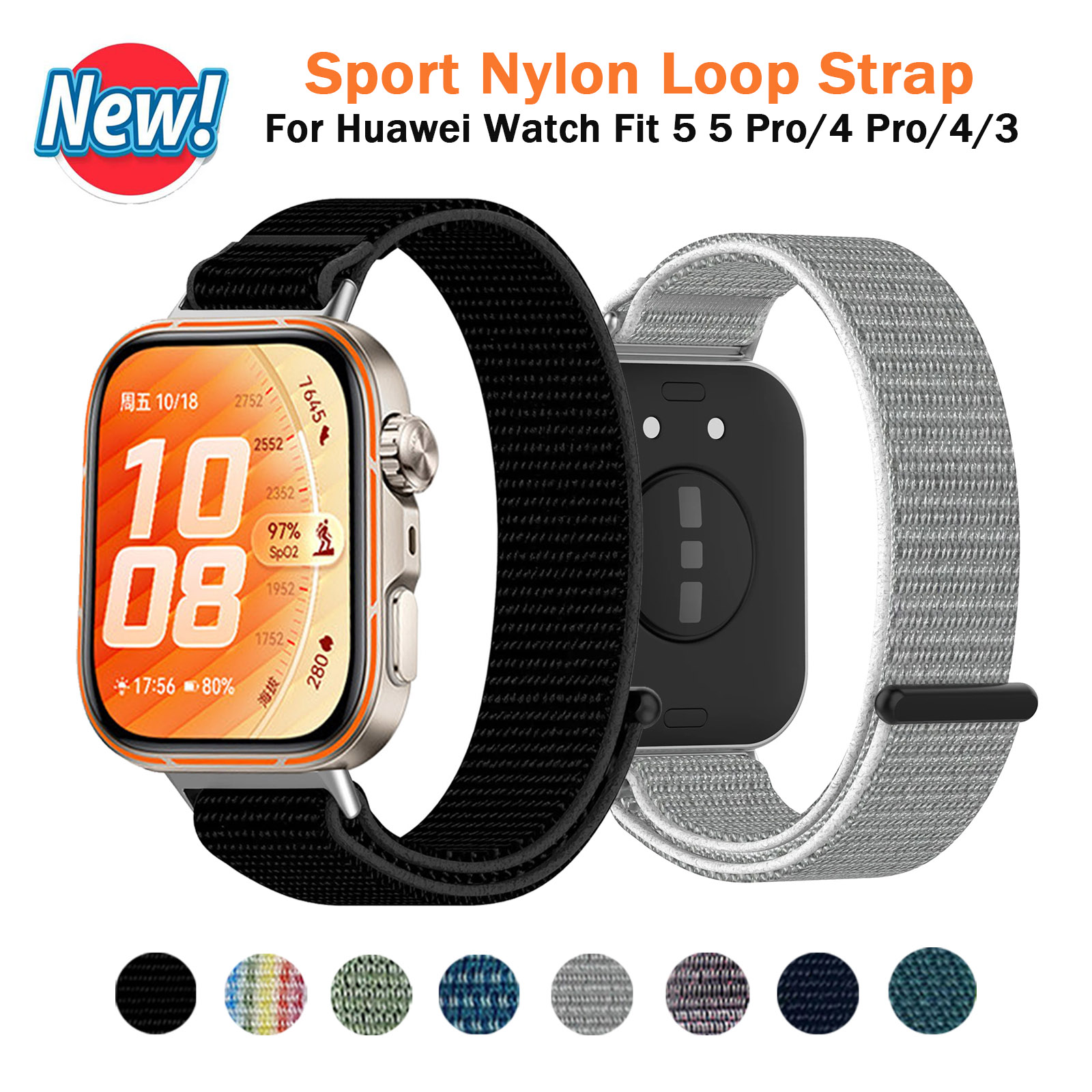 Inteligentny zegarek - nylonow – Sport Loop Strap recenzja i cena