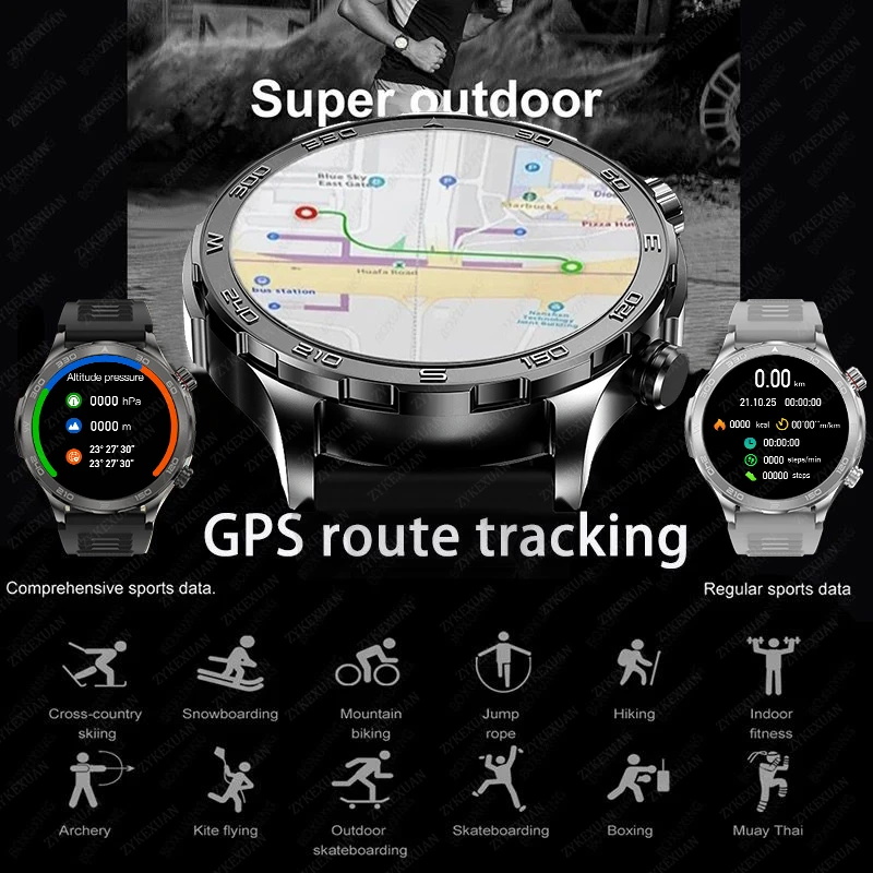 Nowy Smartwatch z GPS, Ekran A – Smartwatch Faces recenzja i cena