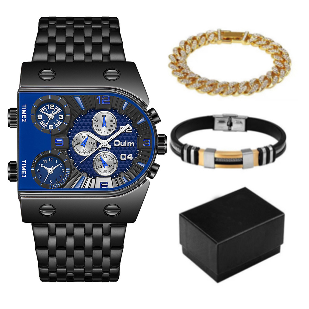 Męski luksusowy prostokątny zł – Smartwatch Faces recenzja i cena