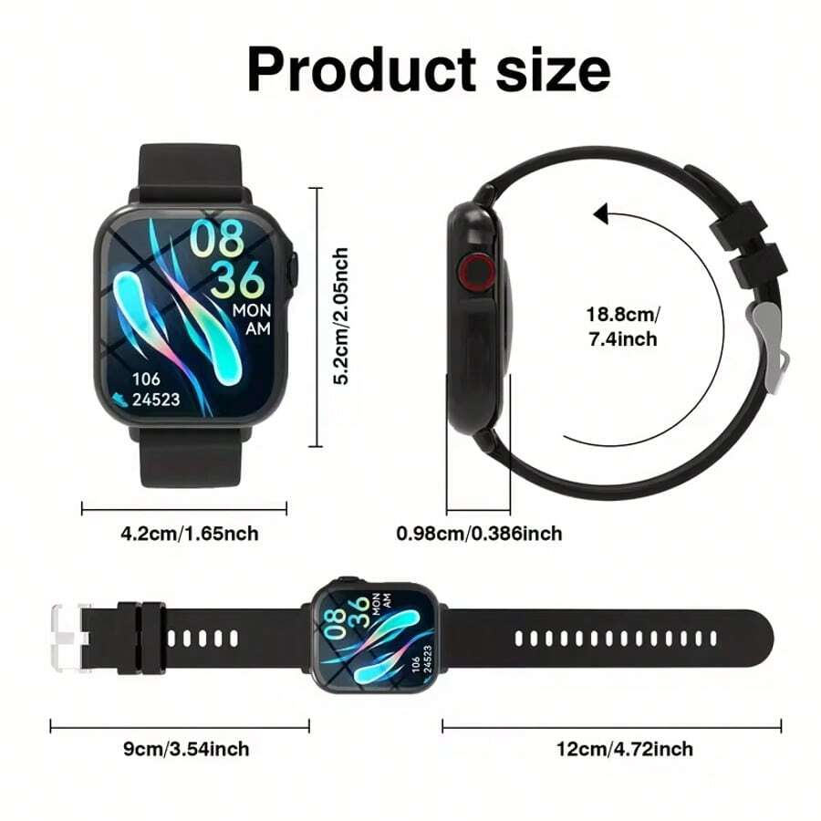 1 szt. Smartwatch 2025 z pełny – Smartwatch Touch recenzja i cena