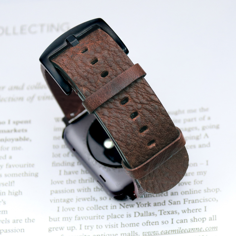 Włoski pasek ze skóry cielęcej – Smartwatch Accessories Shop recenzja i cena