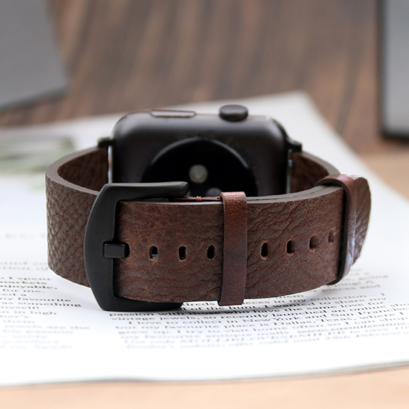 Włoski pasek ze skóry cielęcej – Smartwatch Accessories Shop recenzja i cena