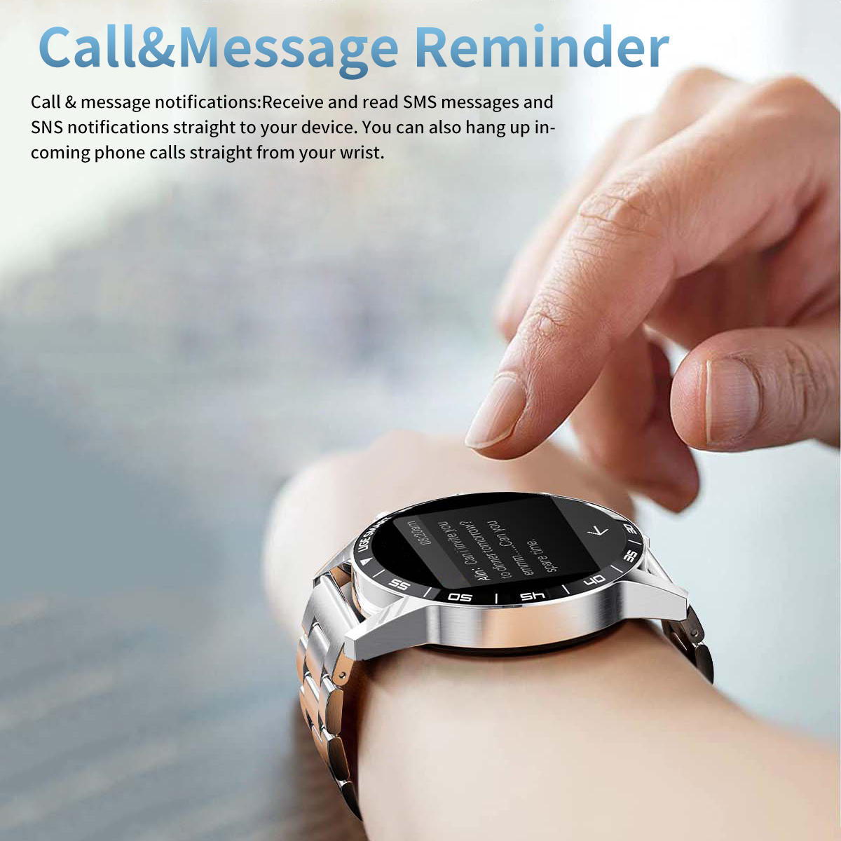 LIGE Nowy Biznesowy Smartwatch – Smartwatch Store recenzja i cena
