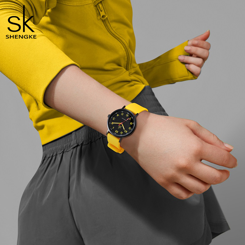 SHENGKE moda damska zegarki z  – Sport Loop Strap recenzja i cena
