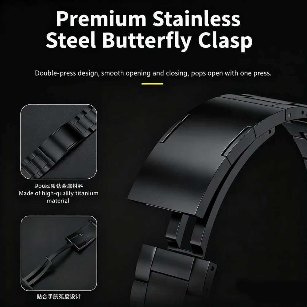 Pasek tytanowy z szybkozłączką – Xiaomi Smartwatch S4 Accessories recenzja i cena