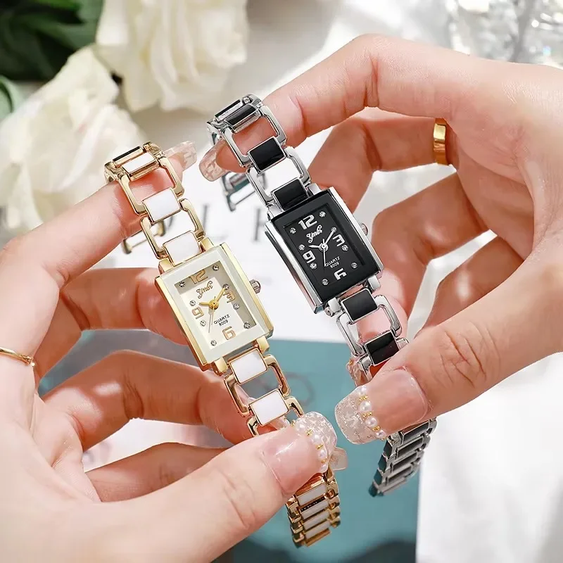Zegarek damski, luksusowy prez – Ceramic Link Bracelet recenzja i cena