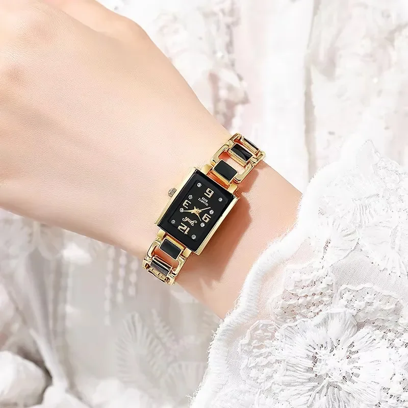 Zegarek damski, luksusowy prez – Ceramic Link Bracelet recenzja i cena