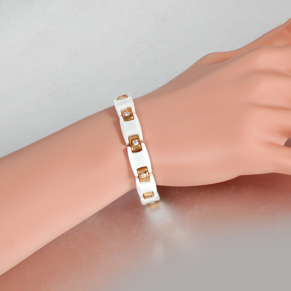 Vinterly damska bransoletka ce – Ceramic Link Bracelet recenzja i cena