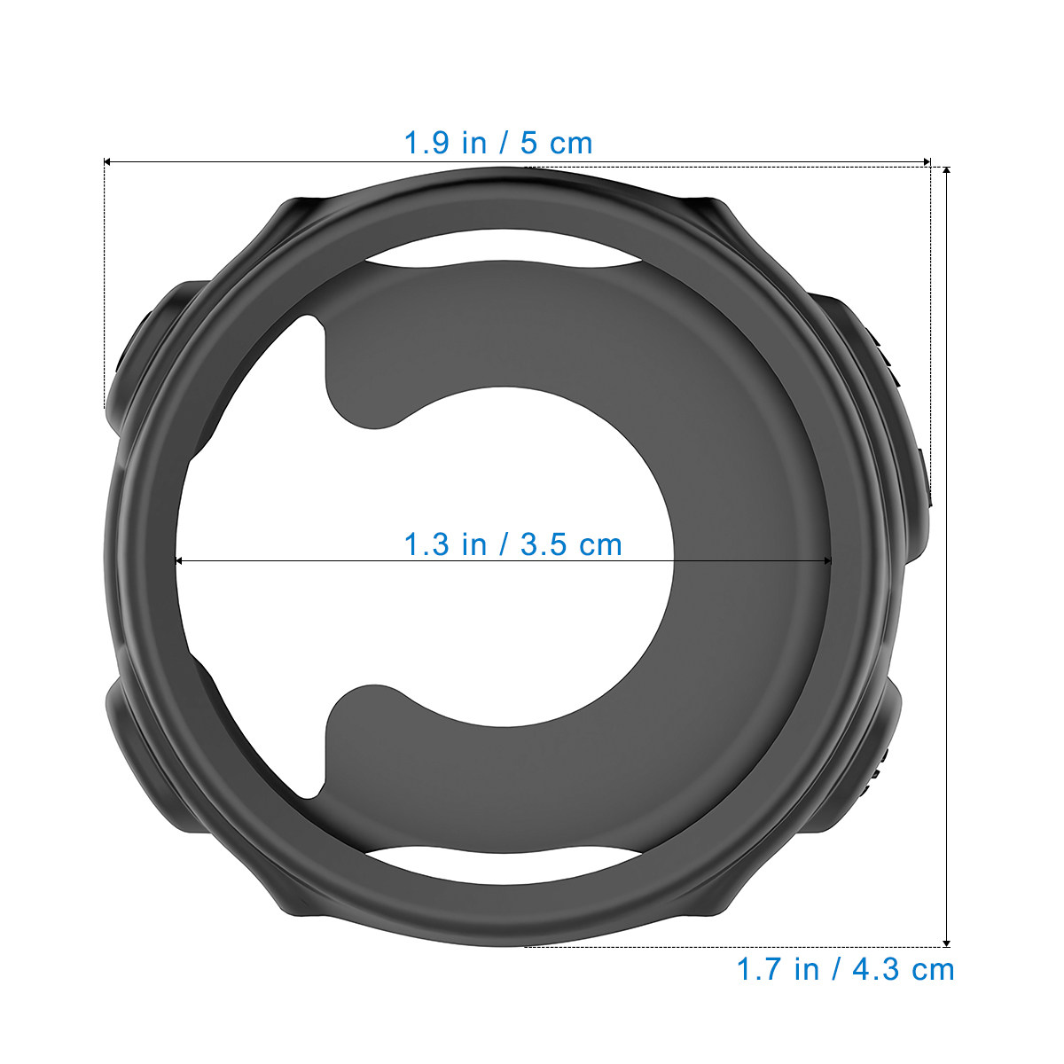 4 szt. Silikonowe etui ochronn – Watch Case Bumper recenzja i cena
