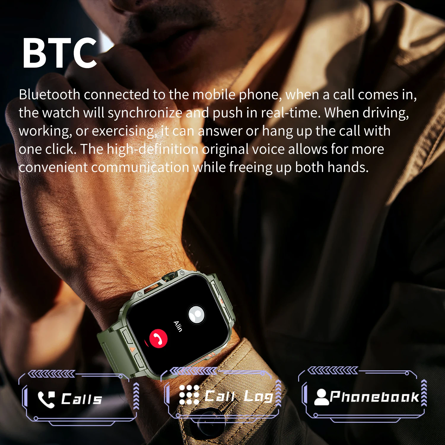 Luksusowy smartwatch wojskowy  – Smartwatch Faces recenzja i cena