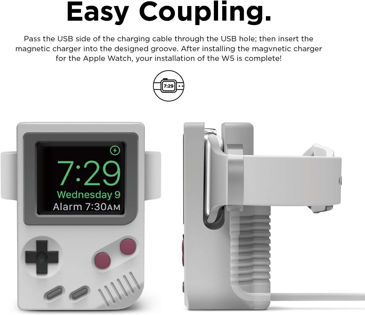 Silikonowy uchwyt na ładowarkę – Watch Charging Dock recenzja i cena
