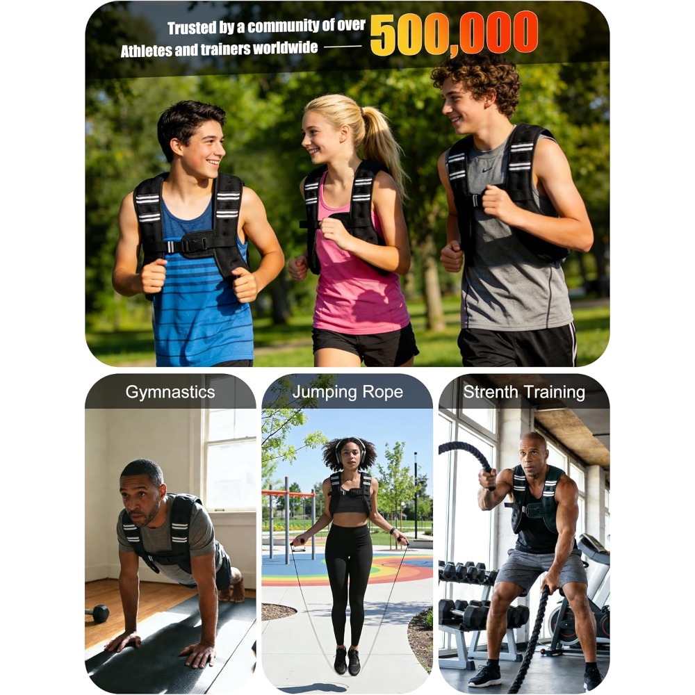 Kamizelka obciążeniowa fitness – Rugged Sport Strap recenzja i cena