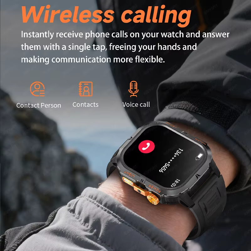 Wytrzymały wojskowy smartwatch – Smartwatch M Active recenzja i cena