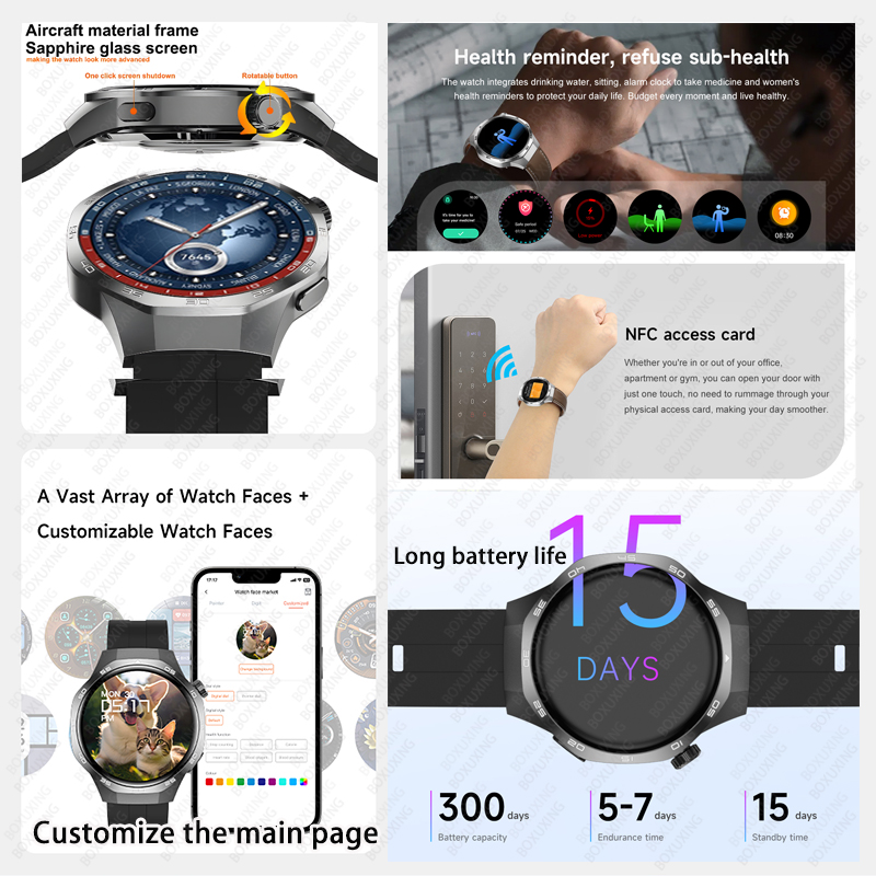 Nowy smartwatch BOXUXING Watch – Smartwatch Faces recenzja i cena