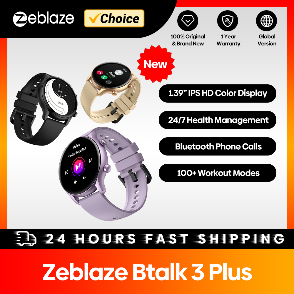 Nowy Zeblaze Btalk 3 Plus Smar – Smartwatch Faces recenzja i cena