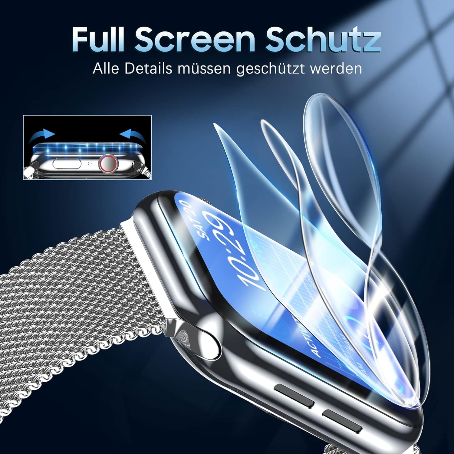 5 SZTUK Folia Hydrożelowa do A – Watch Case Bumper recenzja i cena