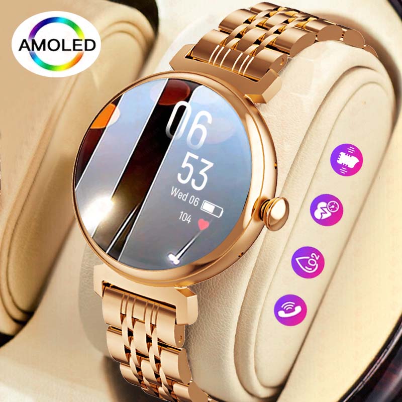 1. 04-calowy ekran amolowany m – Smartwatch Faces recenzja i cena