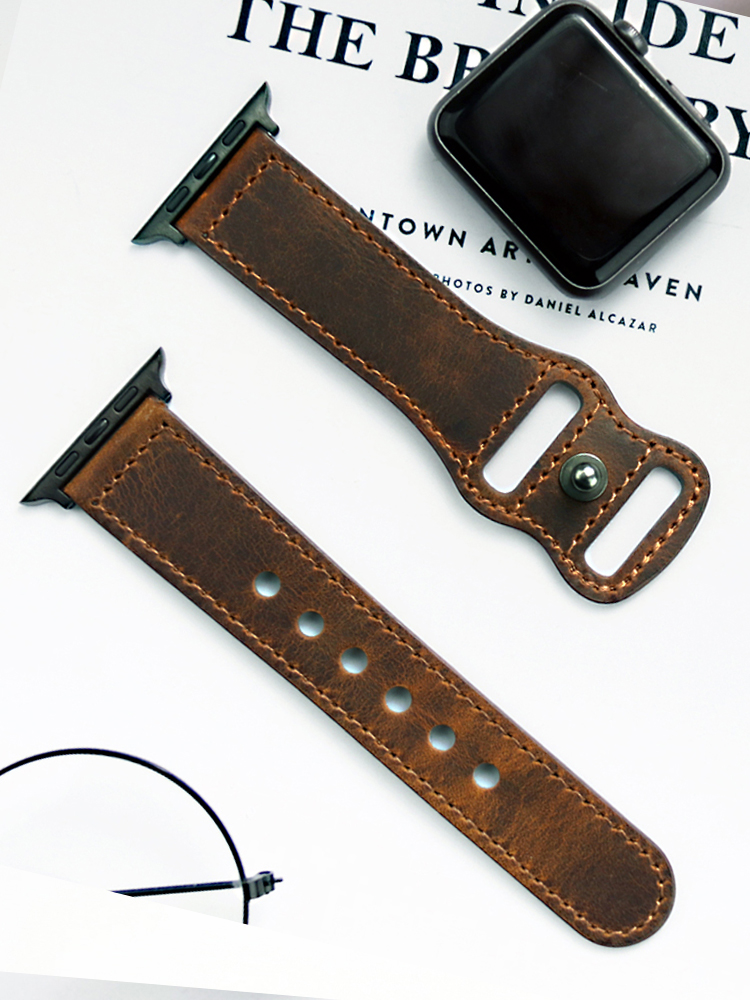 Pasek Correa z prawdziwej skór – Smartwatch Accessories Shop recenzja i cena