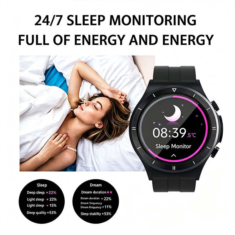 Smartwatch ECG GEJIAN z ekrane – Smartwatch M Active recenzja i cena